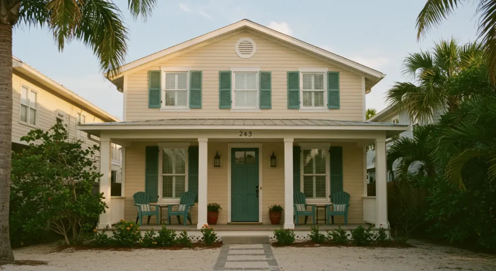 Urban Naples Florida Beach House