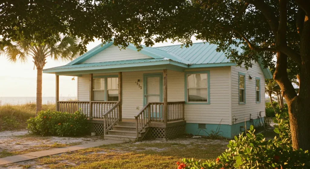 Vintage Florida Beach Home